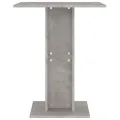 Table de bistro Gris béton 60x60x75 cm Aggloméré
