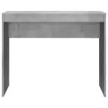 Bureau Gris béton 90x40x72 cm Bois d'ingénierie