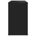 Armoire latérale Noir 60x30x50 cm Aggloméré