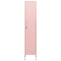 Armoire à casiers Rose 35x46x180 cm Acier