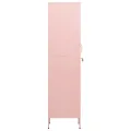 Armoire à casiers Rose 35x46x180 cm Acier