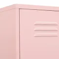 Armoire à casiers Rose 35x46x180 cm Acier