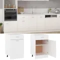 Armoire de plancher à tiroir Blanc 50x46x81,5 cm Aggloméré