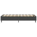 cadre de lit Gris foncé Tissu 90x200 cm