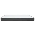 cadre de lit Gris foncé Tissu 90x200 cm