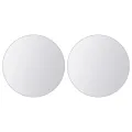 Carreaux de miroir 16 pcs Rond Verre