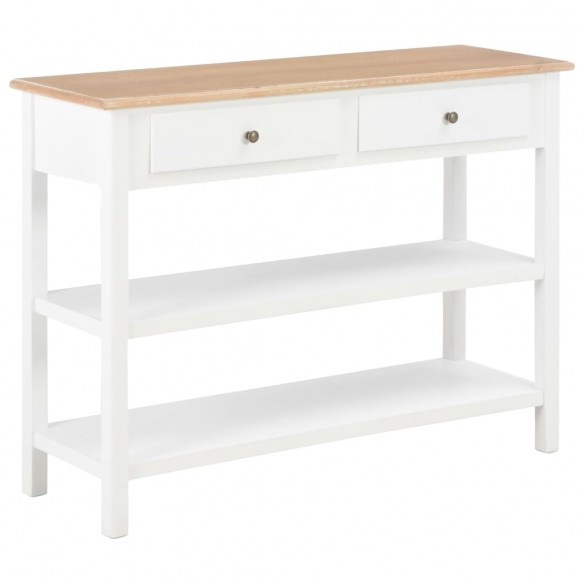 Buffet Blanc 110x35x80 cm MDF