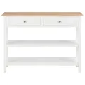 Buffet Blanc 110x35x80 cm MDF