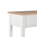 Buffet Blanc 110x35x80 cm MDF
