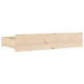 Tiroirs de lit 4 pcs Bois de pin massif
