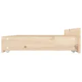 Tiroirs de lit 4 pcs Bois de pin massif
