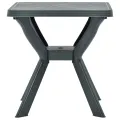 Table de bistro Vert 70x70x72 cm Plastique