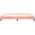 Cadre de lit Rose 200x200 cm Velours