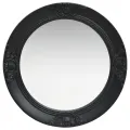 Miroir mural style baroque 50 cm noir