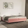 cadre de lit Rose 200x200 cm Velours