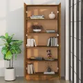 Armoire à livres Chêne fumé 82,5x30,5x185,5cm Bois d'ingénierie