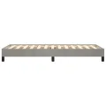 Cadre de lit Gris clair 90x200 cm Velours