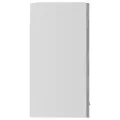 Armoire en verre suspendue Gris béton 60x31x60 cm Aggloméré