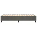 cadre de lit Gris foncé 90x200 cm Velours