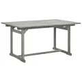 Table à dîner de jardin (150-200)x100x75cm Bois d'acacia massif