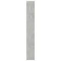 Bibliothèque à 5 niveaux Gris béton 40x24x175 cm Aggloméré