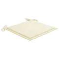Chaises à dîner d'extérieur 6 pcs avec coussins Acacia massif