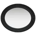 Miroir mural style baroque 50x60 cm noir