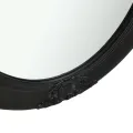 Miroir mural style baroque 50x60 cm noir