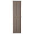 Armoire de rangement jardin Marron 65x45x172 cm PP Aspect bois