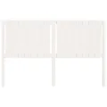 Tête de lit Blanc 165,5x4x100 cm Bois massif de pin