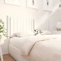 Tête de lit Blanc 165,5x4x100 cm Bois massif de pin