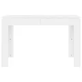 Table de salle à manger Blanc 120x60x76 cm Bois d'ingénierie