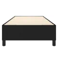 cadre de lit Noir 90x200 cm Tissu