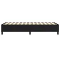 cadre de lit Noir 90x200 cm Tissu
