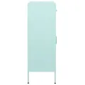 Armoire de rangement Vert menthe 80x35x101,5 cm Acier