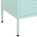 Armoire de rangement Vert menthe 80x35x101,5 cm Acier