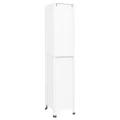 Armoire à casiers Blanc 38x40x180 cm Acier