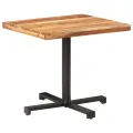 Table de bistro Carrée 80x80x75 cm Bois d'acacia massif