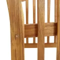 Chaises de jardin 2 pcs Bois d'acacia massif