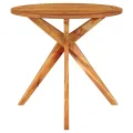 Table de jardin 85x85x75 cm Bois d'acacia solide