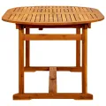 Table à dîner de jardin (160-240)x100x75cm Bois d'acacia massif