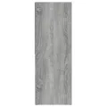Bibliothèque Sonoma gris 67x24x161 cm Bois d'ingénierie