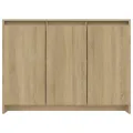 Buffet Chêne sonoma 102x33x75 cm Aggloméré
