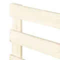Cadre de lit de palette Bois de pin massif 90 x 200 cm