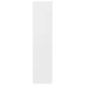Bibliothèque Blanc 50x25x106 cm Bois d'ingénierie