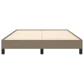 Cadre de lit Taupe 140x200 cm Tissu