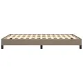 Cadre de lit Taupe 140x200 cm Tissu