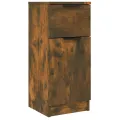 Buffet Chêne fumé 30x30x70 cm Bois d'ingénierie