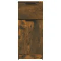 Buffet Chêne fumé 30x30x70 cm Bois d'ingénierie