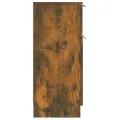 Buffet Chêne fumé 30x30x70 cm Bois d'ingénierie